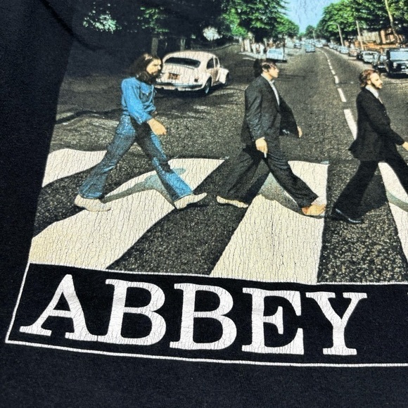 The Beatles Shirt Womens Small Abbey Road Tee Music Band Casual Concert Basic T - Picture 2 of 4